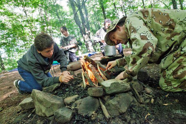 Cayuga's Wilderness Program offers separate clinics for boys and girls
throughout the entire summer.