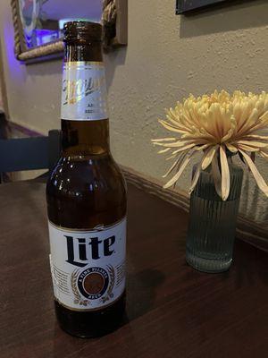 Can't go wrong with a Miller Lite!!