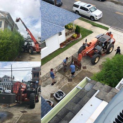 Rooftop installation. No problem!!