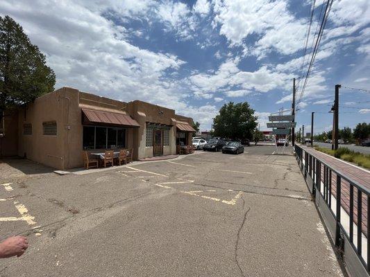 The outside, of the El Camino might be a bit deceiving, but definitely worth a trip through their doors and food in your belly!