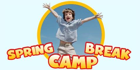 We have kids camps during spring break!