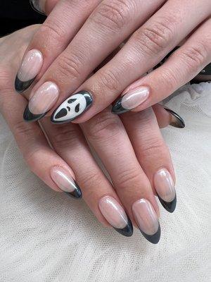 Halloween nail Art 1002