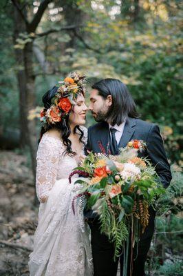 Bridal Bouquet & Flower Crown! 10-21-22