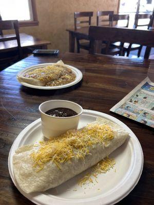 Amazing breakfast burritos made to order