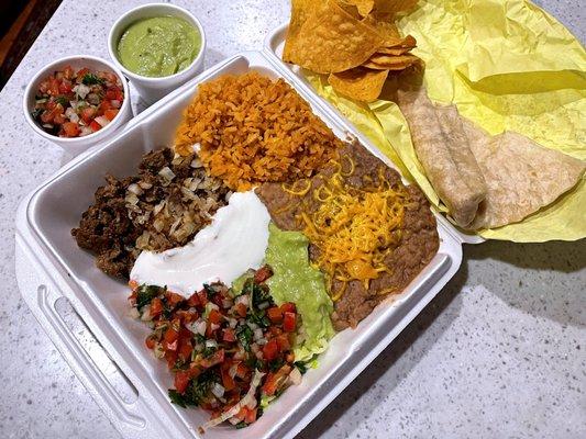 carne asada + - don gabino's (delivered by doordash) - bend