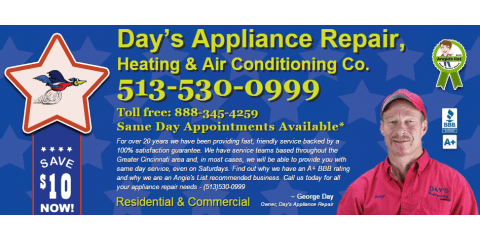 Day's Appliance Repair