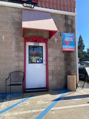 Folsom smog test only