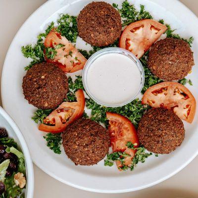 Falafel appetizer