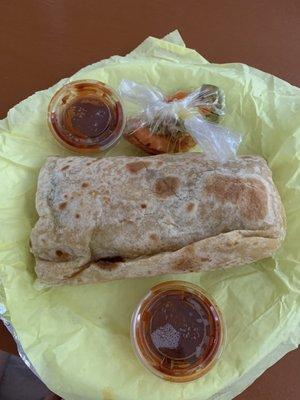 Grilled Fish Burrito