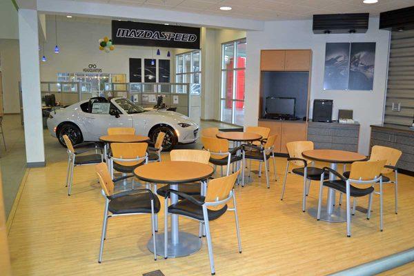 Dover Mazda Waiting Room