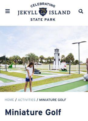 Jekyll Island Miniature Golf