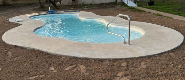 Pool installation