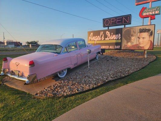 Pink Caddy. I Heard Elvis even drove this one.