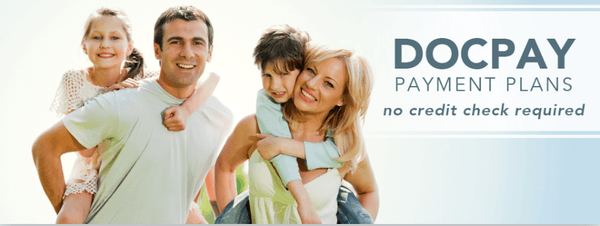 DocPay payment option! 0% interest and zero credit check!