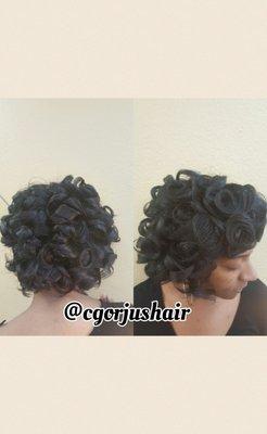 Curls and more curls...@Cgorjushair   Cgorjus hair designs @ facebook