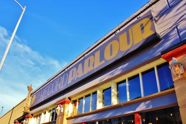 The Record Parlour Store Front.
 Located at 6408 Selma Ave. Los Angeles (Hollywood) CA 90028