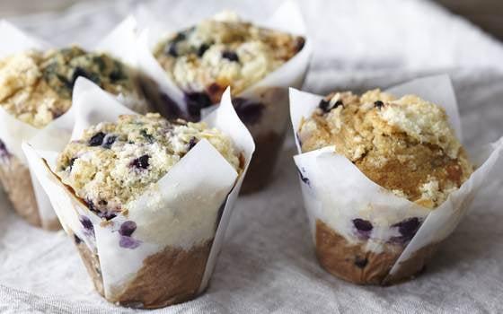 Blueberry Almond Muffin (4 count) - $10.75