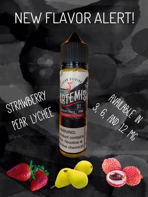 New Flavor Alert! Artemis: Strawberry Pear Lychee