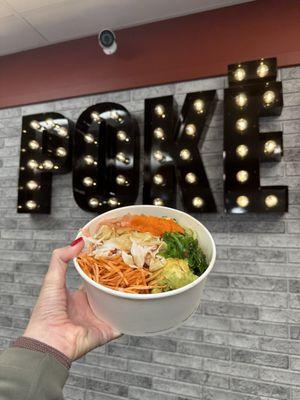 Poke Build You Own Large Bowl (4 Scoops)