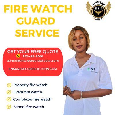 FIRE WATCH FLYER