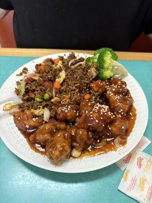 Sesame chicken