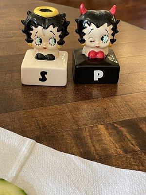 Salt and pepper shakers