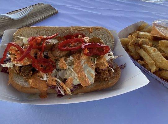 Hoagie Korean fried chicken