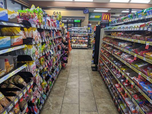 Snacks at the Love's Travel Stop, Neosho