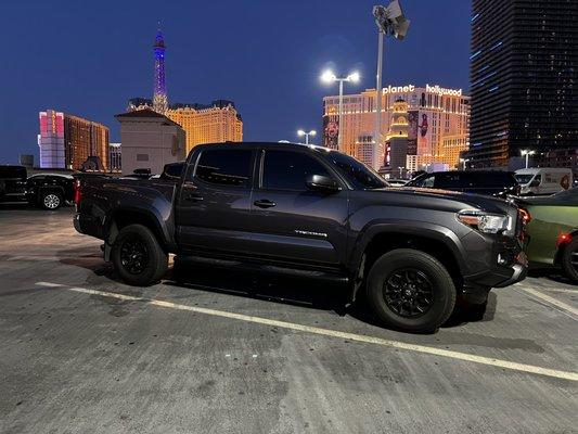 Desert Tint did the tint on my truck!! Love it!!