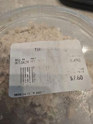 Expired tuna