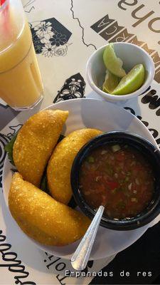 Empanadas Bistec de Res Fried beef Pie