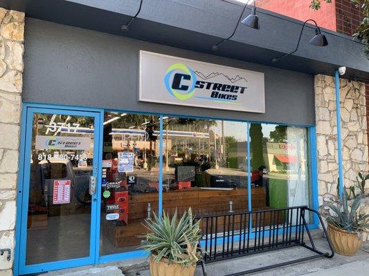 C Street Bikes Store Front