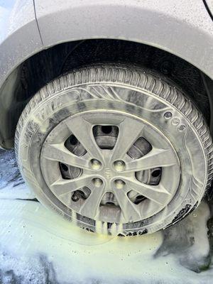 Kia tires foamed down