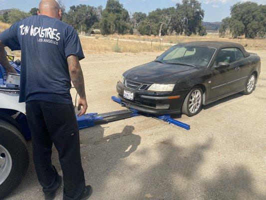 Castaic Towing Damaging my car