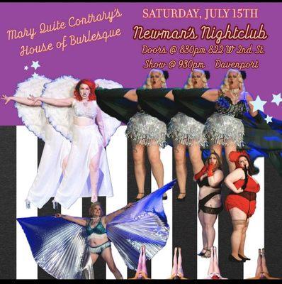 Burlesque Show July 15th