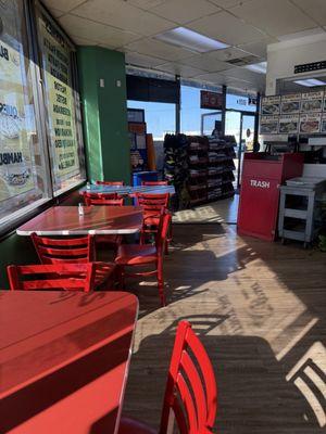 Dining area