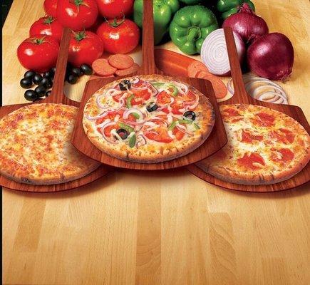 Creat your own pizza.