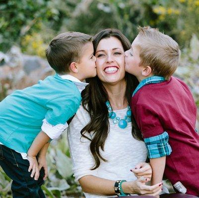 Owner Alyson Ford & her two boys