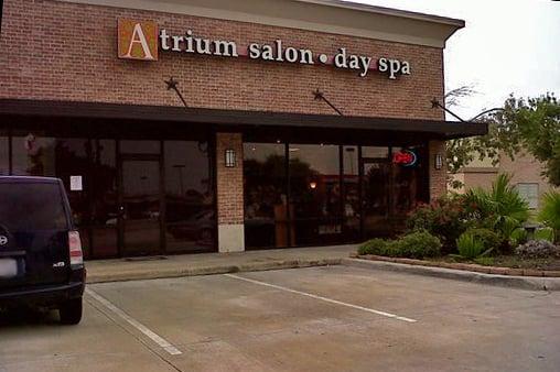 The entrance to Atrium Day Spa