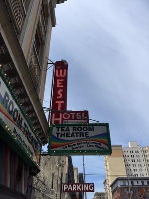 Hotel sign