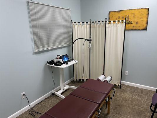 Laser photobiomodulation adjustment treatment room 2