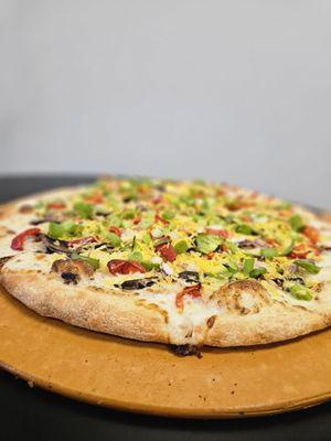 Garlic Chicken pizza