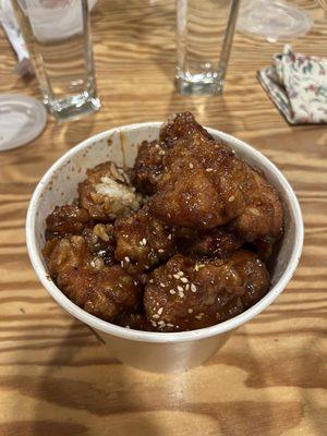 Crispy Honey Chicken Bowl