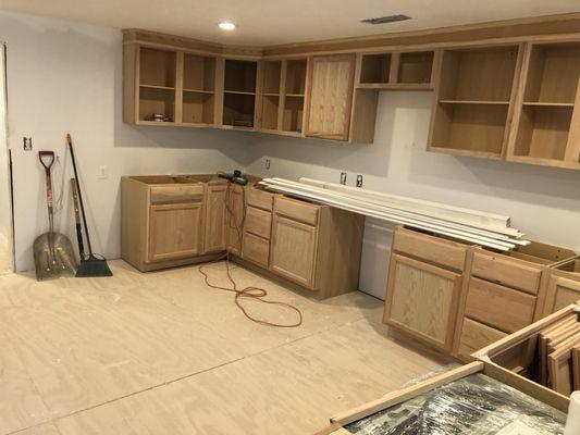 Kitchen remodeling