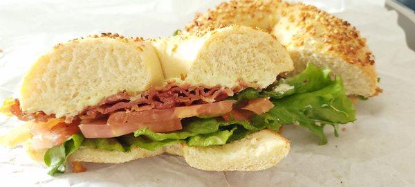 BLT bagel