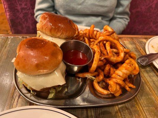 2 Aloo Tikki Burgers