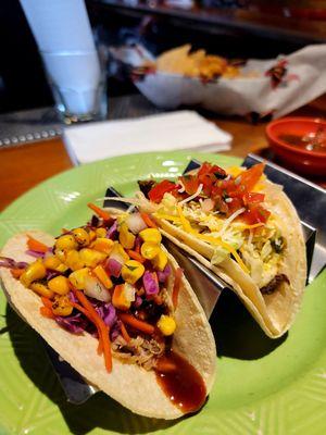 Pulled Pork Taco, Carne Asada Taco