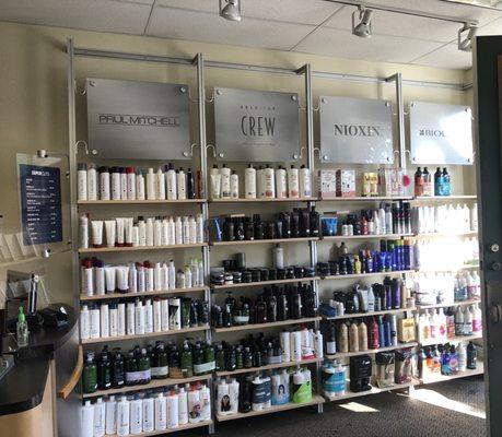 Great stock of high-quality hair products.