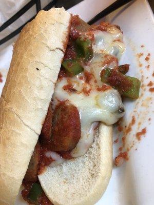 Sausage And Pepper sub