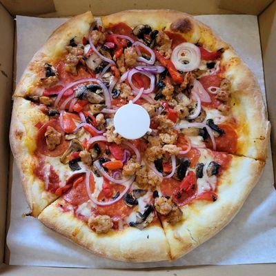 Cheff Special pizza ($20.95 for Small)